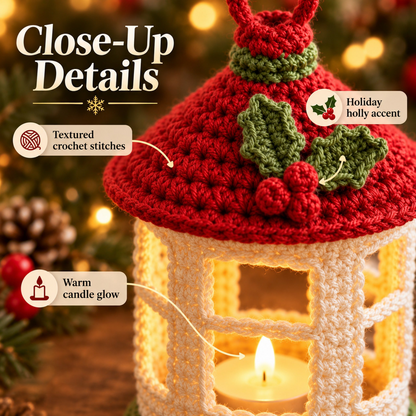 Mini Christmas Lantern Crochet Pattern