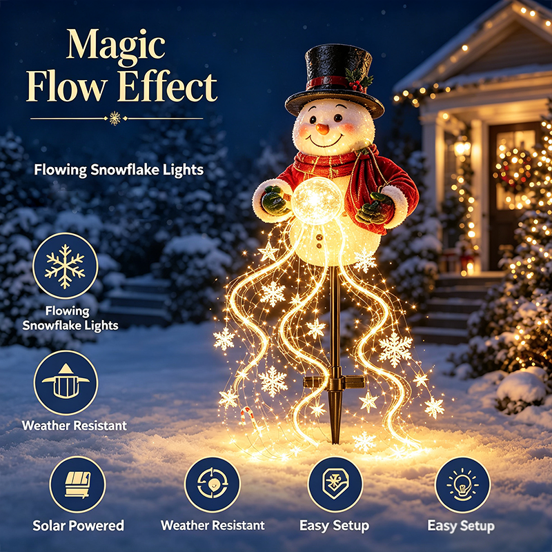 🎅Christmas Magical Pour – Solar LED Christmas Garden Light