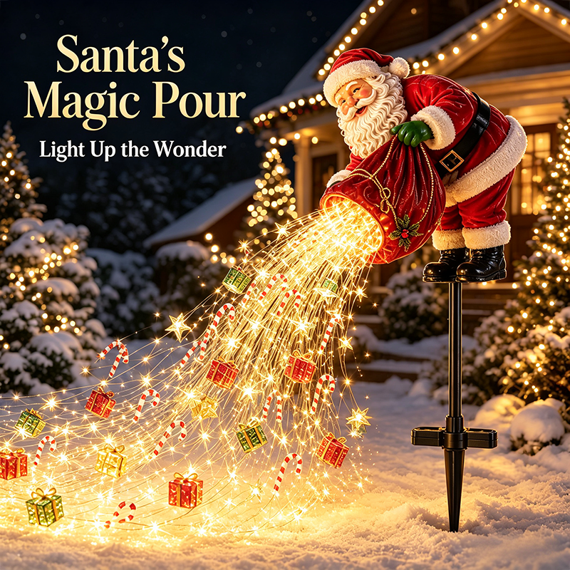 🎅Christmas Magical Pour – Solar LED Christmas Garden Light