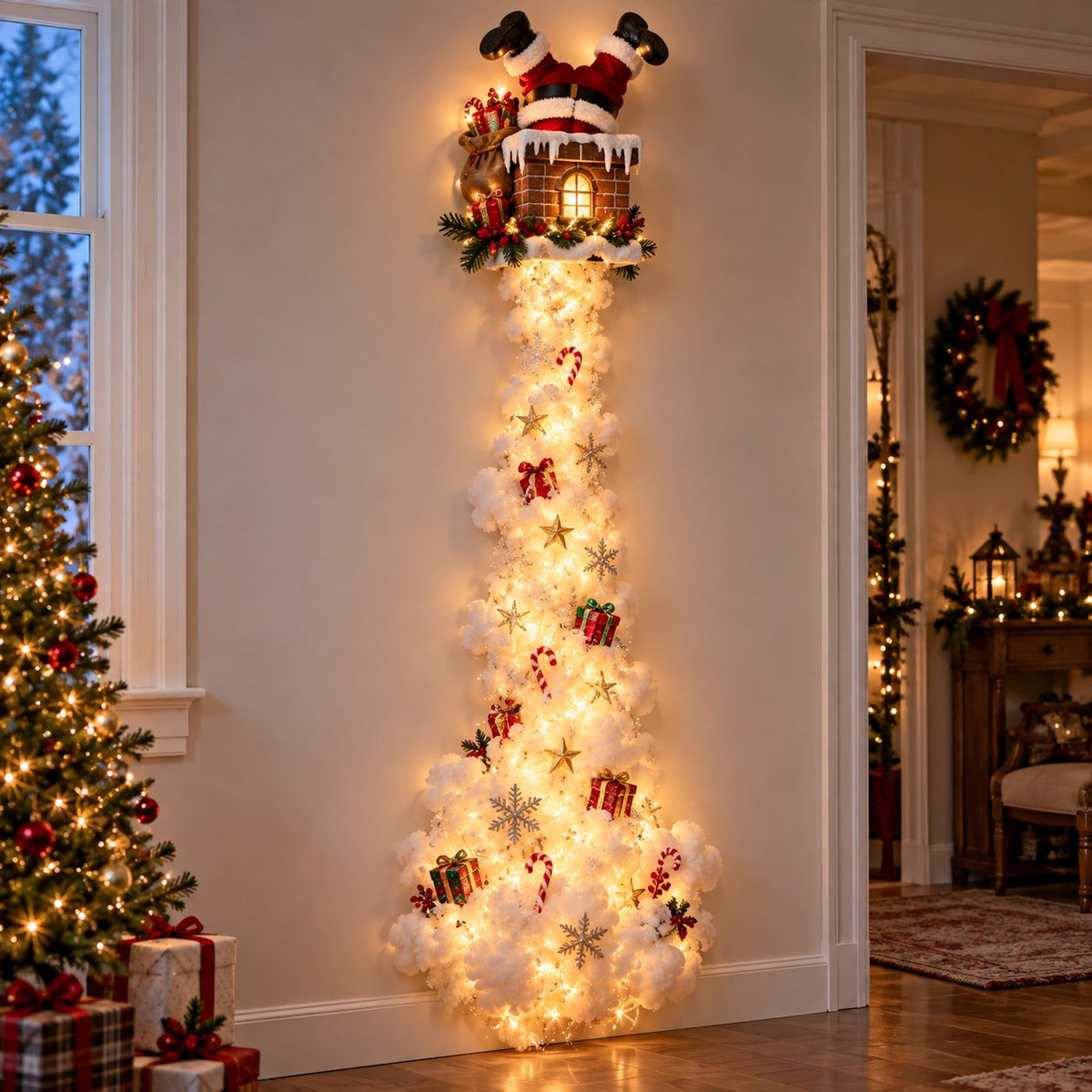 ✨Christmas Magic Trail Wall Light - A Little Christmas Magic, Right on Your Wall🎄