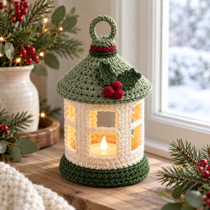 Mini Christmas Lantern Crochet Pattern