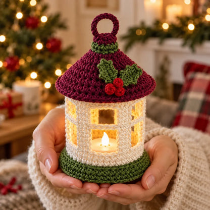 Mini Christmas Lantern Crochet Pattern