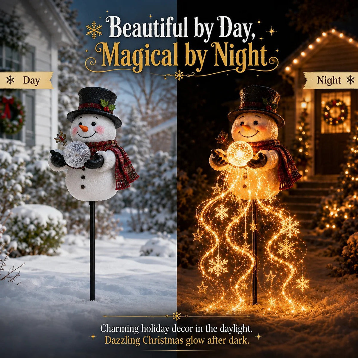 🎅Christmas Magical Pour – Solar LED Christmas Garden Light