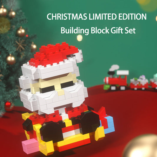 Santa Claus Design Building Blocks Toy