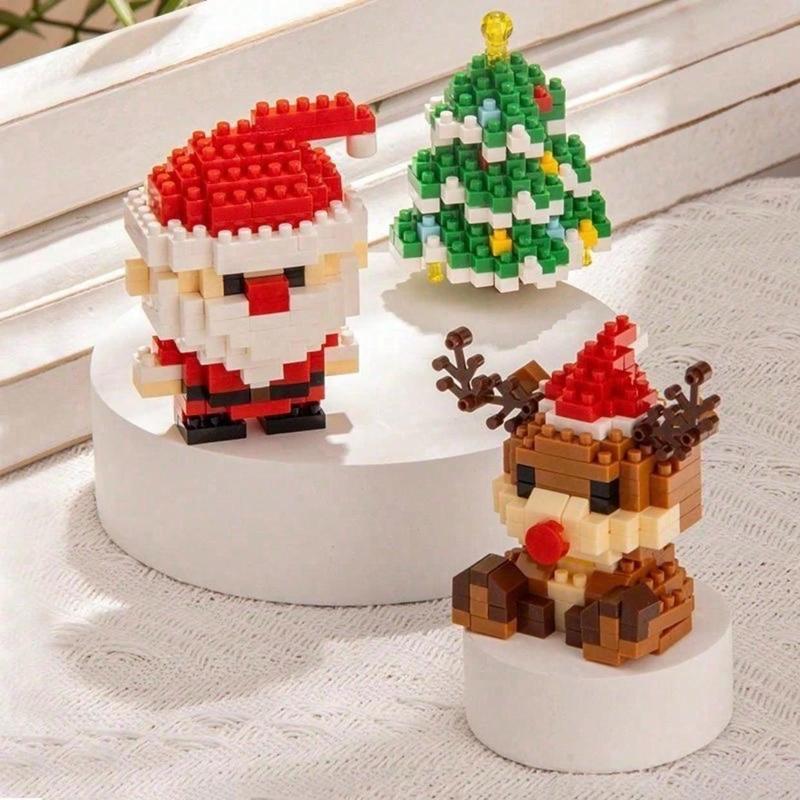 Santa Claus Design Building Blocks Toy